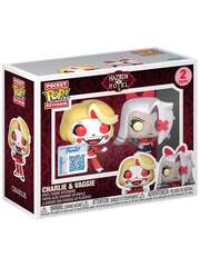 Набор брелоков Funko Pocket POP! Hazbin Hotel Charlie & Vaggie (Exc)