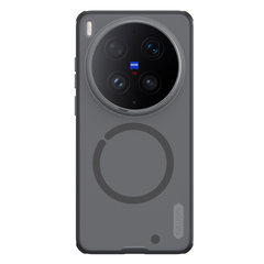 Чехол тонированный c MagSafe для Vivo X300 Ultra, серия Super Frosted Shield Pro Magnetic (Clear version) от Nillkin