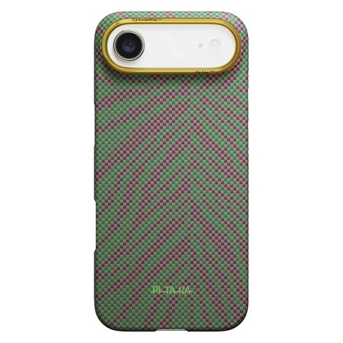 Чехол Pitaka Edge Case для iPhone Air, Зелёный росток | Sprout Surge