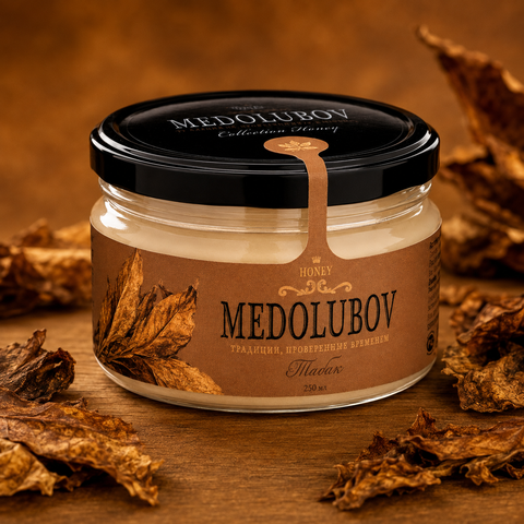 Крем-мёд MEDOLUBOV «Табаком», 250 мл