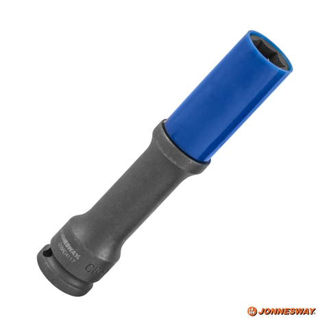 Jonnesway S18AD4117 Головка торцевая ударная тонкостенная глубокая для колесных дисков 17 мм 48852