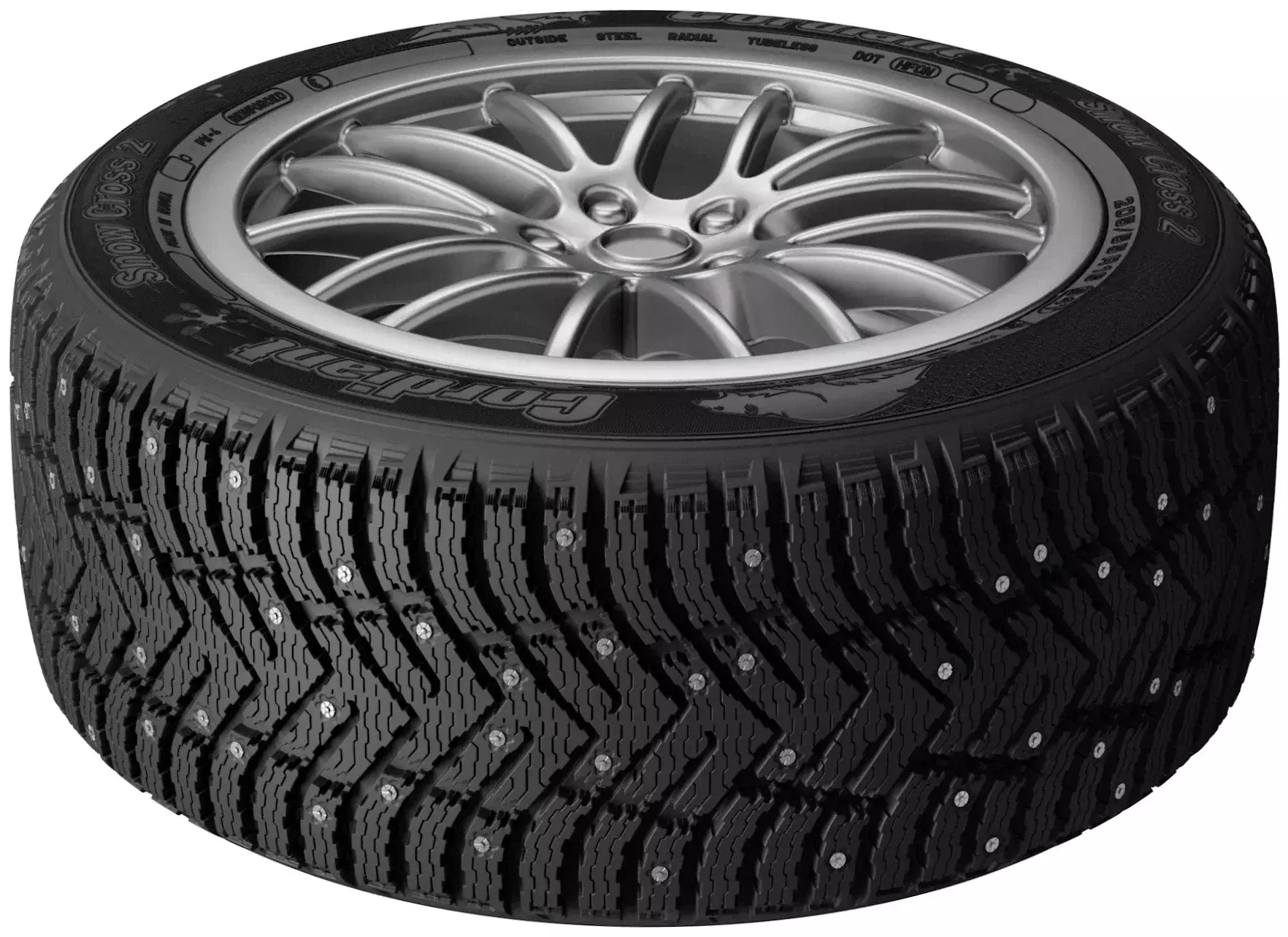 Шина Cordiant Snow Cross 2 PW-4 114T SUV R18 265/60 шипованная