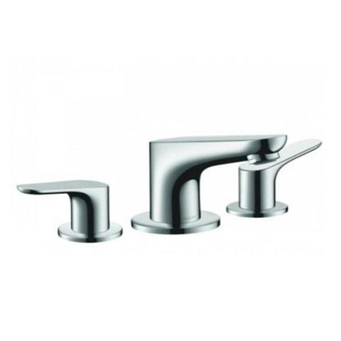 Hansgrohe Focus 31937000 Смеситель для раковины двухвентильный на 3 отверстия с донным клапаном