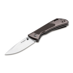 Фото Нож складной Boker Advance dark bronze, сталь 440C, рукоять алюминий