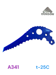 Клюв Gunson Shanman Aggresive /60C2А/ 57HRc/ t-30C/синий/ вес 95гр.