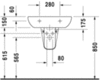 Duravit D-Code 23106000002 Раковина