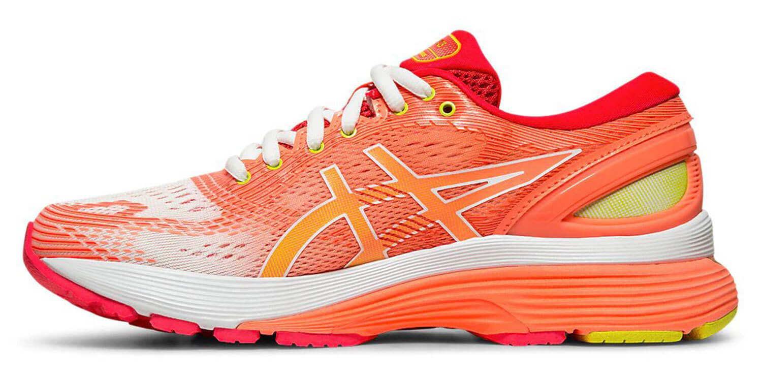 Asics Gel Nimbus 21 кроссовки для бега женские коралловые - 4