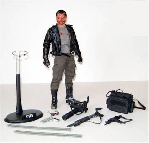 Фигурка Терминатор Т-800 из фильма Терминатор Hot Toys