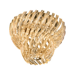 Люстра Calligo 600 gold/amber