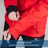 Nordski Extreme горнолыжный костюм женский red - 12