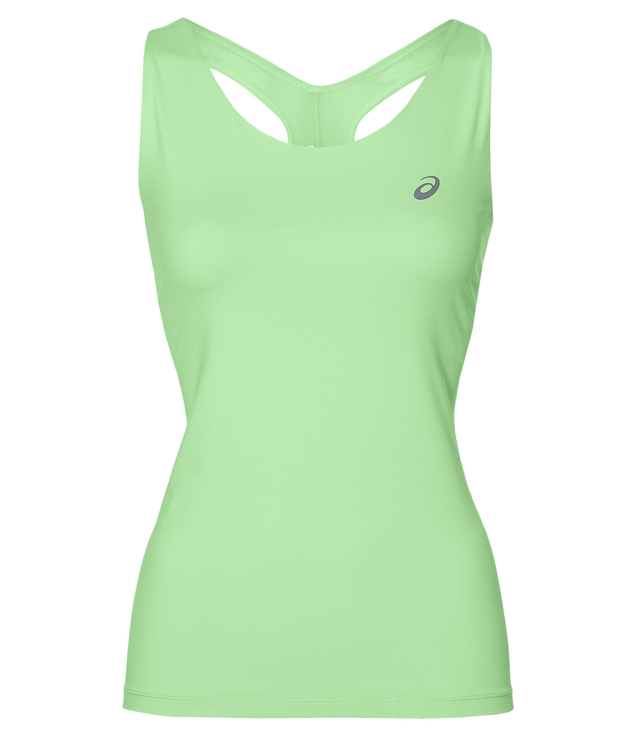 Майка для бега женская Asics Elite Tank салатовая