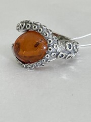Морские камни 4 (кольцо из серебра)