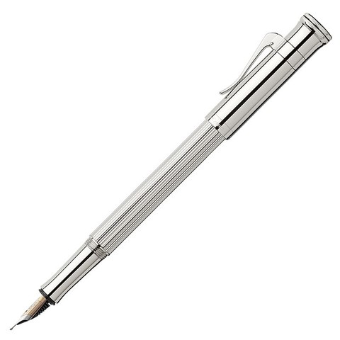 Ручка перьевая Graf von Faber-Castell Classic Sterling Silver, M (148570)