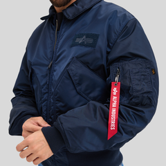 Куртка Alpha Industries CWU 45/P Replica Blue (Синяя)