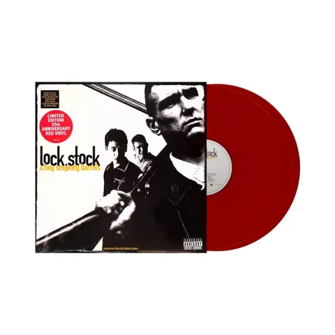 Виниловая пластинка VA — OST Lock, Stock And two Smoking Barrels (25th Anniversary Red Vinyl) (2 LP)