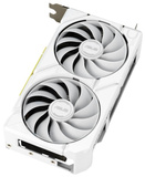 Видеокарта ASUS Radeon RX 9060 XT DUAL WHITE (DUAL-RX9060XT-16G-WHITE)