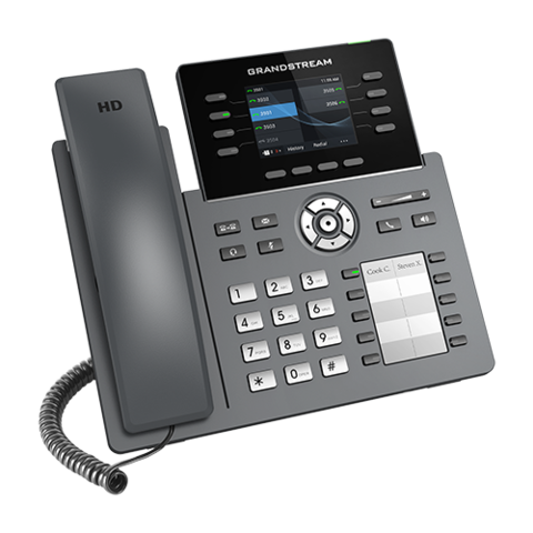 Grandstream GRP2634 - IP телефон. 12 SIP аккаунта, 8 линий, 2,8