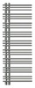 Zehnder Yucca Asym YAC-130-040 Полотенцесушитель водяной