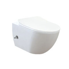Creavit Free FE320-34CB00E-0002 Унитаз-биде подвесной, цвет: белый фото