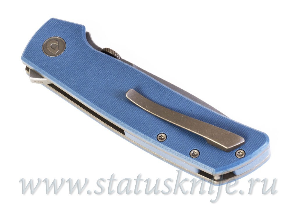 Нож Bob Terzuola ATCF Tanto Slate Blue Drop