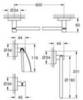 GROHE Essentials 40776DC1 Комплект аксессуаров для ванной