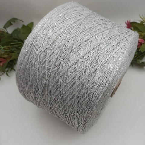 Вискоза с люрексом Арт Minerva Cofil - 3949 Bianco