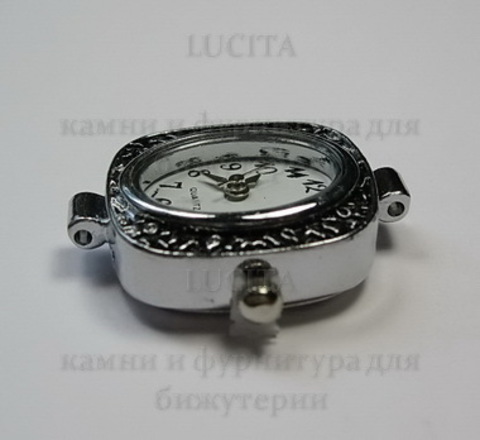 Основа для часов (цвет - античное серебро) 29х24х8 мм ()