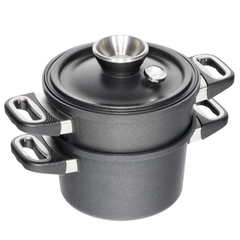 Пароварка 24 см AMT Frying Pans Titan арт. AMT I-1424-SET