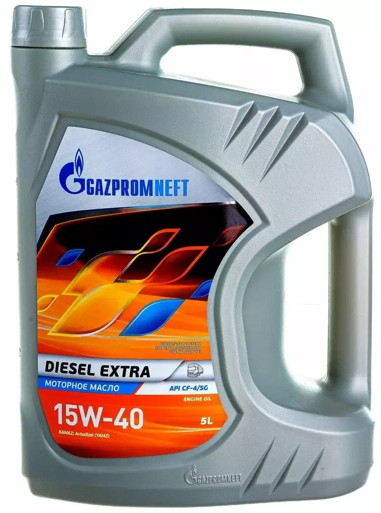 Моторное масло Gazpromneft Diesel Extra 15W-40 минеральное 5 л