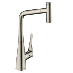 Hansgrohe Metris Select M71 14884800 Смеситель для кухни с выдвижным изливом и лейкой фото