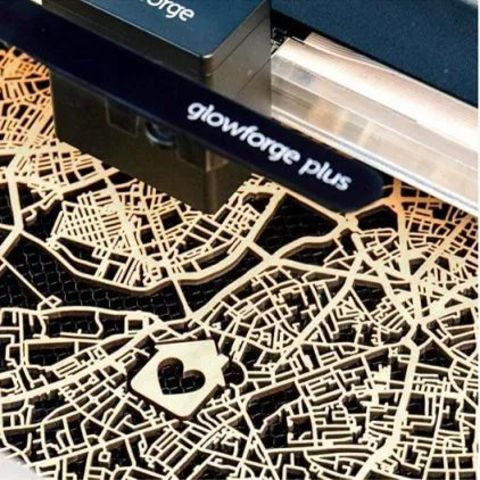 Настольный лазерный режущий гравер Glowforge Pro