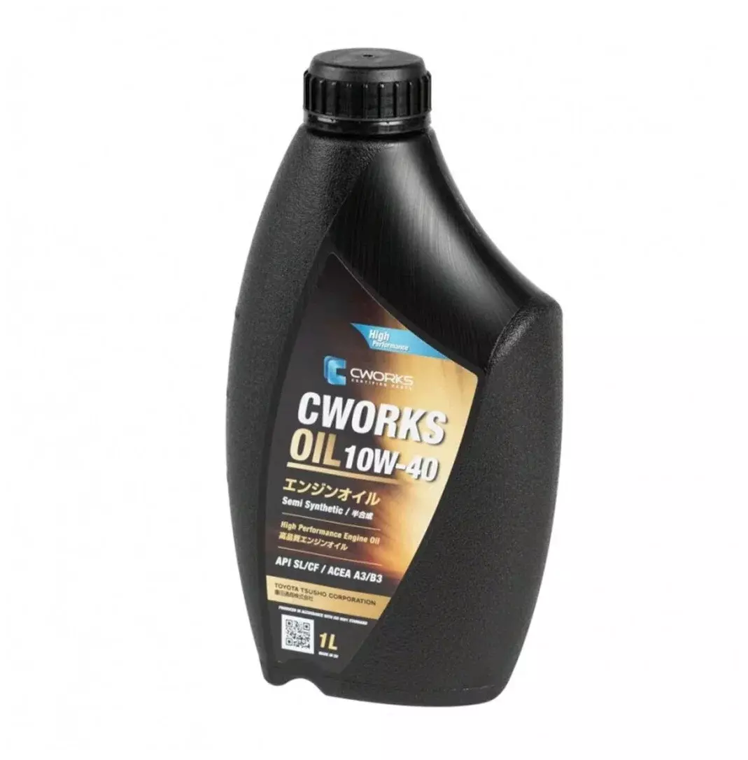 Масло моторное CWORKS OIL 10W-40 полусинтетическое 1 л