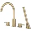 Abber Wasser Kreis AF8113G Смеситель на борт ванны, цвет: золото