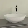 Villeroy&Boch Loop & Friends 4A460001 Раковина для установки на столешницу D=420 mm, TitanCeram, с переливом, нешлифованный, Альпийский белый