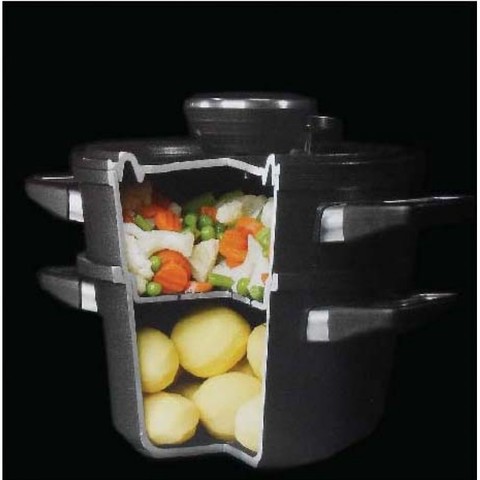 Пароварка 24 см AMT Frying Pans Titan арт. AMT I-1424-SET