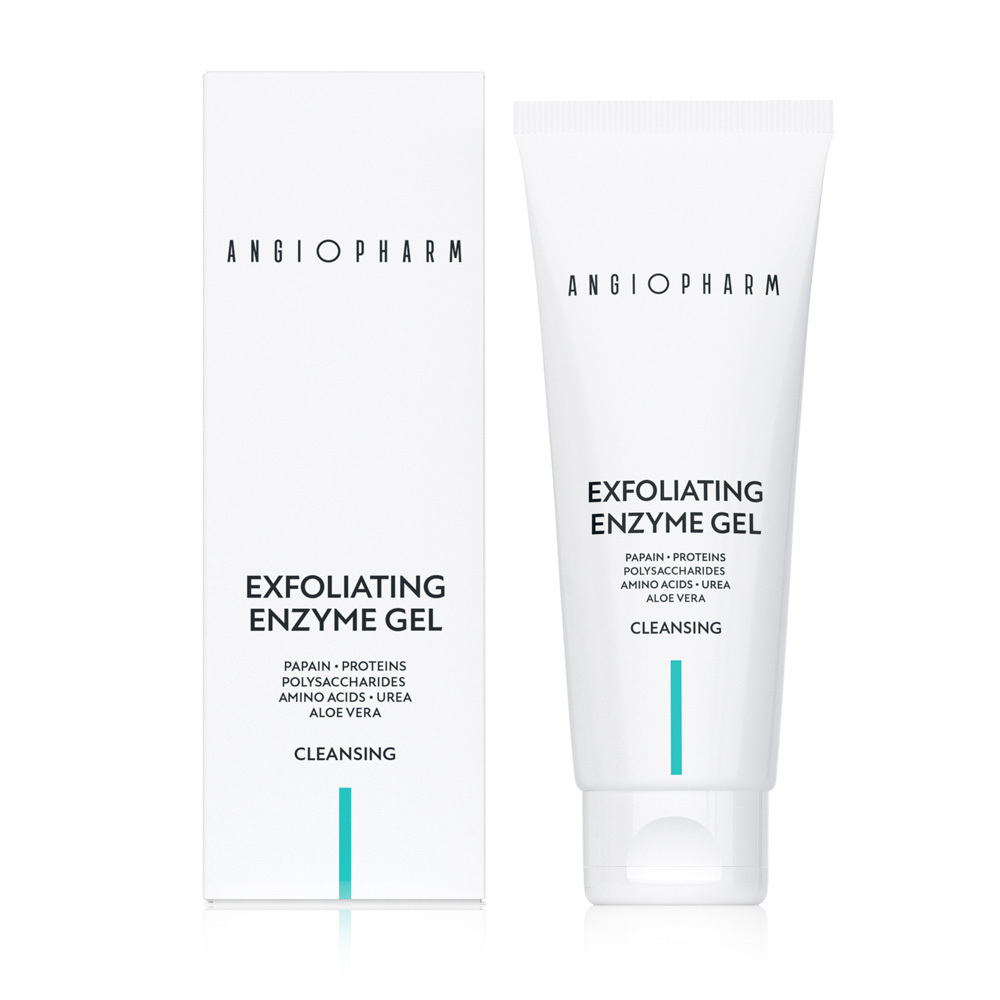 Энзимный гель-эксфолиант ANGIOPHARM Exfoliating Enzyme Gel 75мл