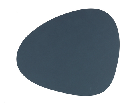 Подстановочная салфетка фигурная 37x44 см LindDNA Nupo dark blue 982474