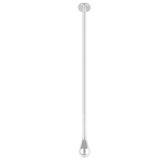 Gessi Goccia 33799#279 Потолочный излив каплевидной формы, инд.длина (180-1800мм), для монтажа с удаленным управлением 33700/30709 (не входит в комплект) фото