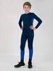 Детский комплект спортивного термобелья Noname JR Arctos 24 navy - 1