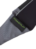 Поясная сумка на молнии Powerup Elastic Grey маленькая