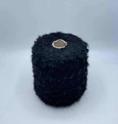 Cofil (пр.Италия),art-Esagerato 180м/100гр, 30% меринос, 20% мохер, 40% акрил, 10% полиамид ,цвет-Черный.арт.28342