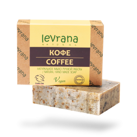 Levrana Натуральное мыло ручной работы Кофе, 100гр
