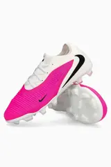 Бутсы Nike Phantom 6 Low Pro FG/MG Junior - розовый