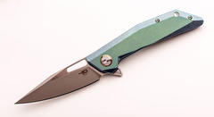 Фото Складной нож Bestech Shrapnel BT1802B, сталь CPM-S35VN, рукоять титан
