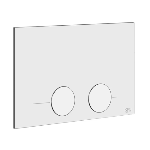 Gessi 54617#031 Клавиша смыва для унитаза, двойная, для систем инсталляций TECE, цвет хром