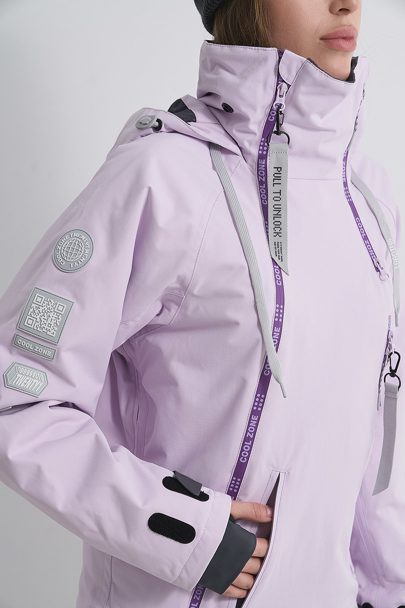 Cool Zone CRUSH комбинезон женский горнолыжный лавандовый - 8