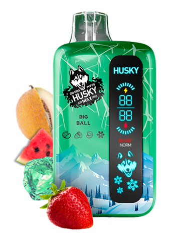 HUSKY AIR MAX PRO 20000 - Арбуз, медовая дыня, клубника и лед (Big Ball)