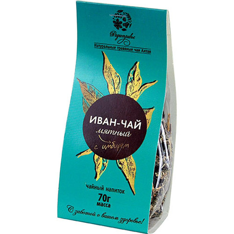 Чайный напиток иван-чай Мятный с имбирем