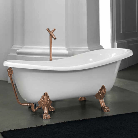 ArtCeram Hermitage HEW001 72 BR Ванна отдельностоящая акриловая, 170x80, цвет: белый