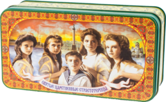 ШКАТУЛКА С ЧАЕМ "ЦАРСКИЕ ДЕТИ" с магнитом 100 г